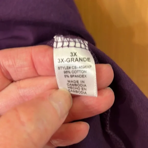 Zenana Outfitters Purple Long Sleeve Dress - Picture 4 of 4